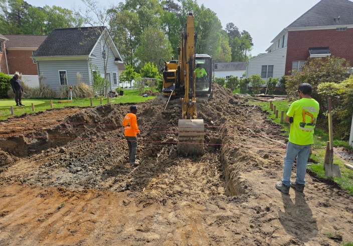 Excavation Services in Hampton, VA